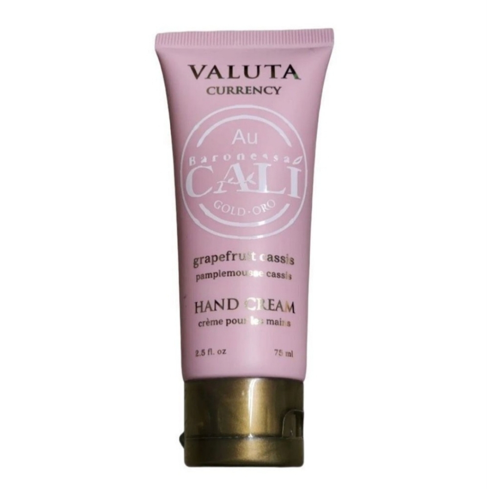 Valuta Currency Gold Grapefruit Cassis Cuticle Cream 2.5 oz/75ml